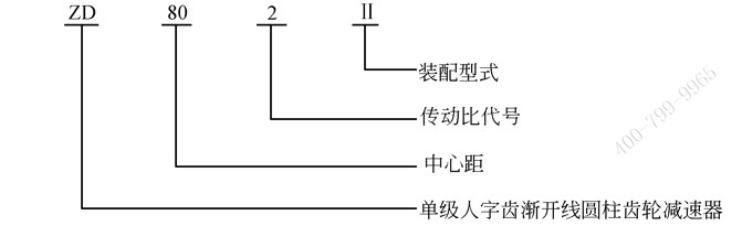 ZD80,ZD100人字齿齿轮减速机