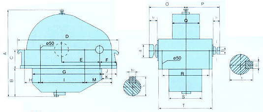 ZD80,ZD100人字齿齿轮减速机
